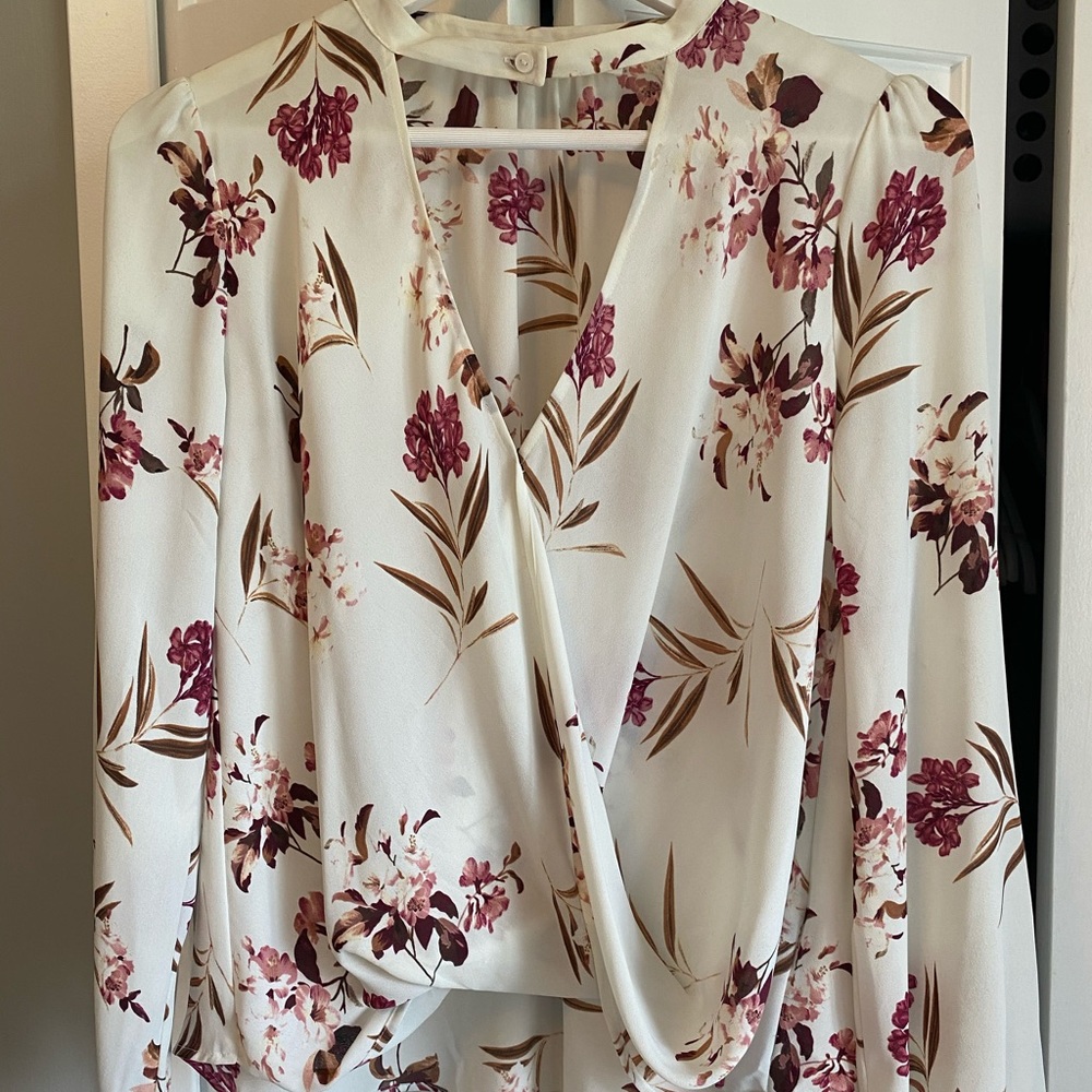 Lush (Dry Goods) Floral Long Sleeve
